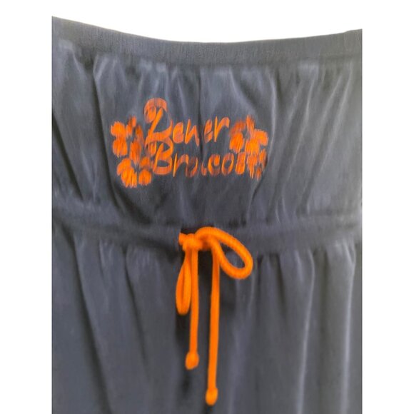 Denver Broncos Y2K Terrycloth Strapless Swimcover Blue Size M Football Beach - Picture 9 of 13